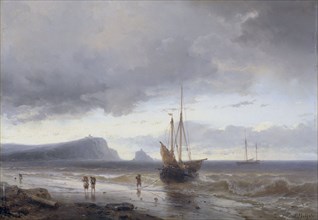 Along the Coast, Louis Meijer, 1840 - 1850