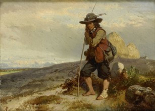 Shepherd Boy, EugÃ¨ne Modeste Edmond Lepoittevin, 1840 - 1870