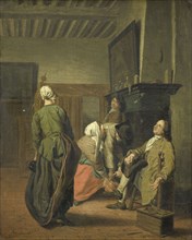 A Merry Party, Jan Josef Horemans (II), 1740 - 1760