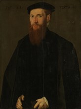 Portrait of Willem van Lokhorst (1514-64), copy after Jan van Scorel, 1554