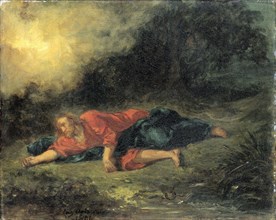 The Agony in the Garden, EugÃ¨ne Delacroix, 1851