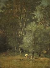 Forest scene, Jules Dupré, 1840 - 1889