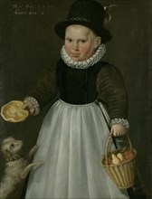 Portrait of a little Girl, Jacob Willemsz. Delff (I), 1581