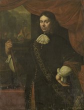 Portrait of Cornelis Jacobsz de Boer, Captain in the Navy, Jan van Neck, 1674