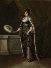 A Turkish Woman, Jean Baptiste Vanmour, c. 1720 - 1737