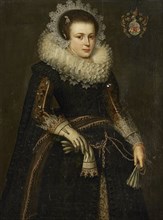 Portrait of Mertijntje van Ceters, Anonymous, 1623