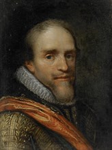 Portrait of Maurice, Prince of Orange, Jacob Lyon, after c. 1612