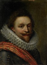 Portrait of Frederick Henry, Prince of Orange, Jacob Lyon, after c. 1612