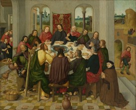 Last Supper, circle of Master of the Amsterdam Death of the Virgin, c. 1485 - c. 1500