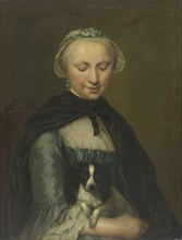 Portrait of Antoinette Métayer, Oldest Sister of Louis Métayer, George van der Mijn, c. 1759