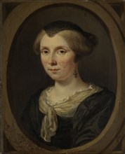 Portrait of Margaretha Verkolje, Wife of Reinier Couturier, Jan Verkolje (I), 1682