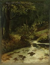 Brook in the Woods near Oosterbeek, The Netherlands, Matthijs Maris, c. 1860