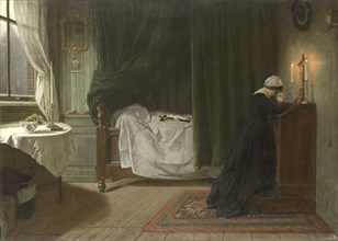 The prayer for the deceased, Diederik Franciscus Jamin, 1864