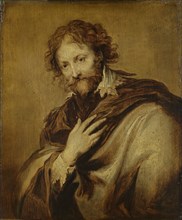 Portrait of a Man, Identified as Peter Paul Rubens, Painter and Diplomat, workshop of Anthony van
