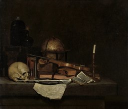 Vanitas Still Life, Stevers, 1630 - 1660