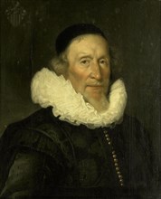 Portrait of Jacob Gerritsz van der Mij (1559/60-1635?), Joris van Schooten, 1630