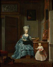 Susanna van Collen née Mogge and her daughter, Hermanus Numan, 1776