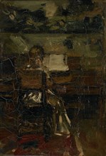 Girl at the Piano, Jacob Maris, c. 1889