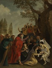 Raising of Lazarus, copy after Peter Paul Rubens, 1600 - 1800