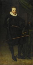 Portrait of Sir John Burroughs (1587-1627), Jan Antonisz van Ravesteyn, c. 1620 - c. 1623
