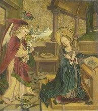 Annunciation to the Virgin, Meester van het Salemer Altaar, 1490 - 1510