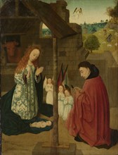 Birth of Christ, Master of the Brunswick Diptych, c. 1490 - c. 1500