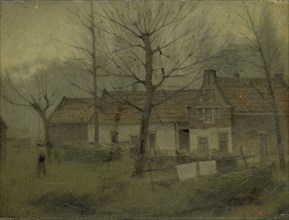 Village houses, Eduard Karsen, 1885 - 1907