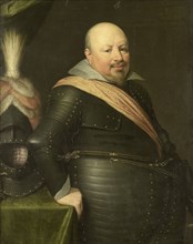 Portrait of Nicolaas Schmelzing (1561-1629), workshop of Jan Antonisz van Ravesteyn, in or after