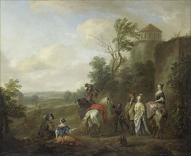 Hunting Party, Karel van Falens, 1700 - 1733
