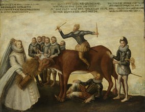 The Dairy Cow, The Dutch Provinces, Revolting against the Spanish King Philip II, Are Led by Prince
