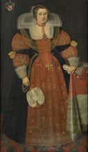 Portrait of Sophia de Vervou (Saepke or Sophia de Vervou), L.J. Woutersin, 1630