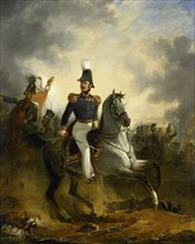 Lieutenant-General Frederik Knotzer in the Battle of Houthalen, during the 10 Days' Campaign, 1831,