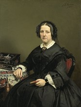 Wilhelmina Margaretha van den Bosch (1807-74). Wife of Gerard Johan Verloren van Themaat, Johan