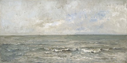 Seascape, Charles FranÃ§ois Daubigny, 1876