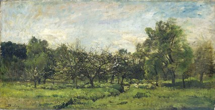 Orchard, Charles FranÃ§ois Daubigny, 1865 - 1869