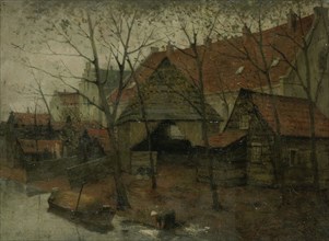 The Vinkenbuurt near Amsterdam, The Netherlands, Eduard Karsen, 1885 - 1900