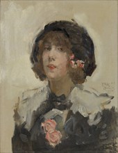 Portrait of a woman, Isaac Israels, 1900 - 1922