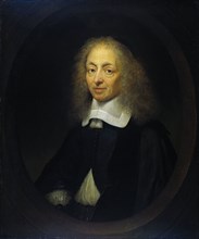 Portrait of Constantijn Huygens (1596-1687), lord of Zuylichem, secretary of Frederik Hendrick,