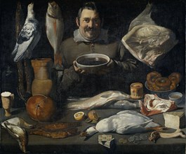 Kitchen Scene (BodegÃ³n), Master of the Amsterdam BodegÃ³n, 1610 - 1625