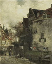 Cityscape, Ferdinand Carl Sierich, 1860 - 1905
