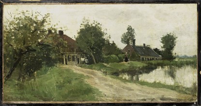 Near Breukelen, The Netherlands, Nicolaas Bastert, c. 1870 - c. 1923