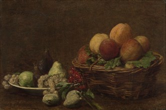 Still life with fruit, Henri Fantin-Latour, c. 1880 - c. 1890
