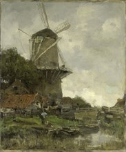 The mill, Jacob Maris, c. 1880 - c. 1886