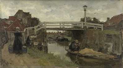 The bridge, Jacob Maris, c. 1879