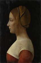 Portrait of a young Woman, Anonymous, 1480 - 1499