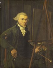 Portrait of a Painter, probably Harmanus Uppink, Willem Uppink, 1785 - 1791