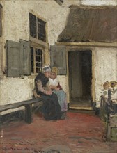 Gossip, Bernardus Johannes Blommers, c. 1880 - c. 1907