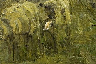 A flock of sheep, William Charles Estall, c. 1880 - c. 1897