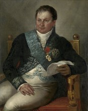 Portrait of Isaac Jan Alexander Gogel, Mattheus Ignatius van Bree, c. 1811 - c. 1813