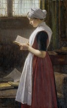 Amsterdam orphan girl, The Netherlands, Nicolaas van der Waay, c. 1890 - c. 1910